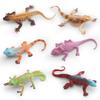 Cross-Cultural Reptile Model Set: Iguana, Chameleon, and Bearded Dragon for Kids' Cognitive Development with Card