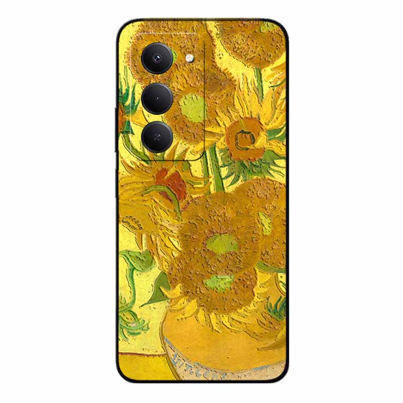 3D Emboss Cases For Redmi 15 5G 4G Relief Emboss Soft Silicone Back Cover For Xiaomi Redmi15 Flower Relief  Funda Redmi 15 4G 5G