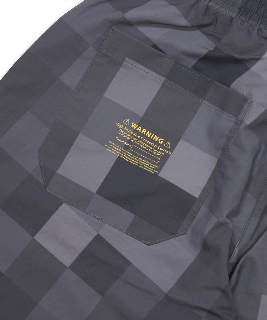 STIGMA Square Camouflage Short Pants Gray