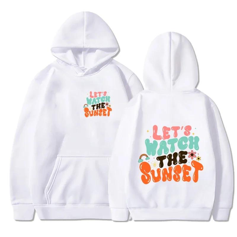 Men's Neutral Hoodie Minimalist Design, Simple Logo on The Chest, Loose Fit, Shoulder-falling Design