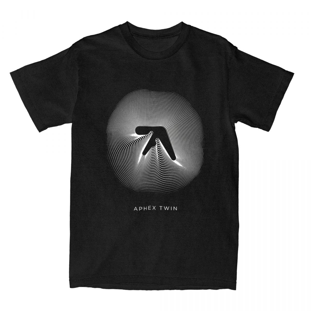 Men Womens Aphex Twin Retro T Shirts 100 Cotton Tops Humorous Short Sleeve Crew Neck Tee Shirt Printing TShirt S