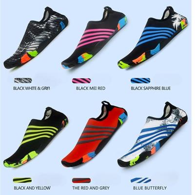 Zapatos de Playa para Mujer Zapatos de Suela Blanda tipo Piel Antideslizantes Zapatos Shuoxi Zapatos para Vadear y Nadar Zapatos para Padres e Hijos