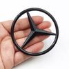 IXEA6 3D Black C63S Logo Letters V8 BITURBO Badge Car Rear Star Sticker Trunk AMG Emblem For Mercedes Benz AMG W205 C205 Accessories
