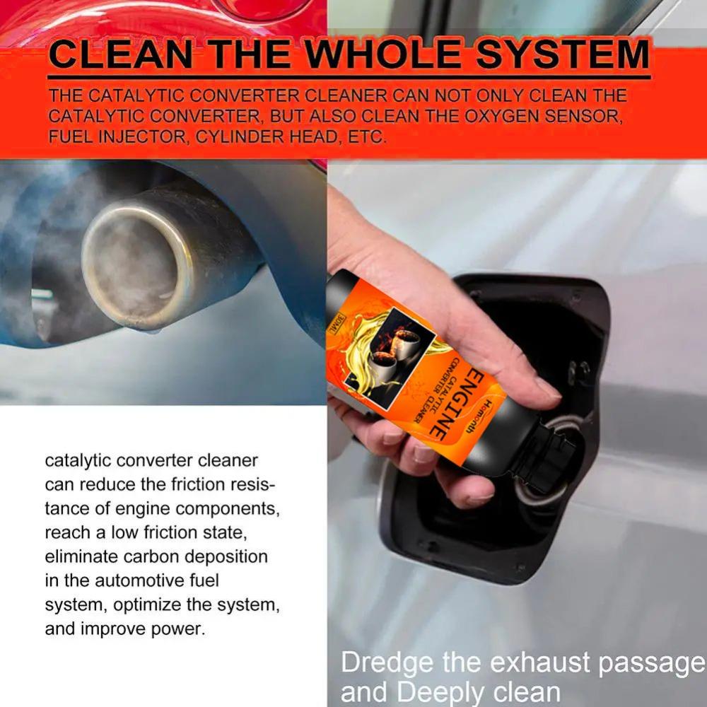 Catalytic Converter Cleaner Engine Boost Up Carbon Removal Reduce Fuels Consumption Engine Accelerators For Diesel Car F21#VV