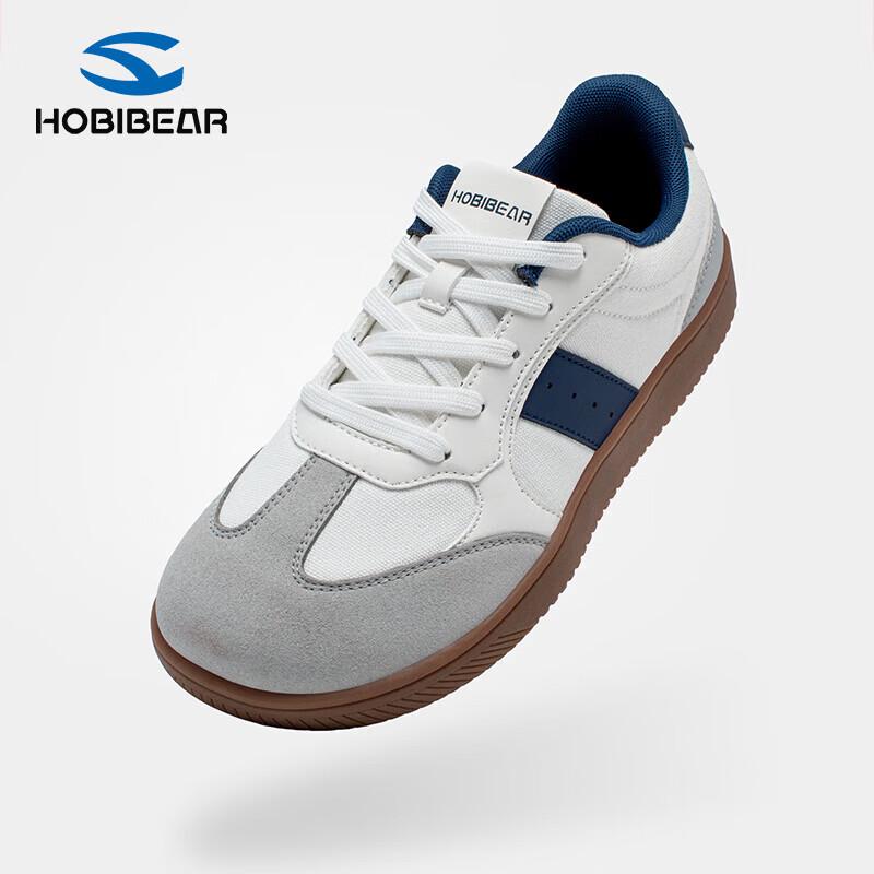 HOBIBEAR Wide-Toe Breathable Casual German Army Trainer Sneakers