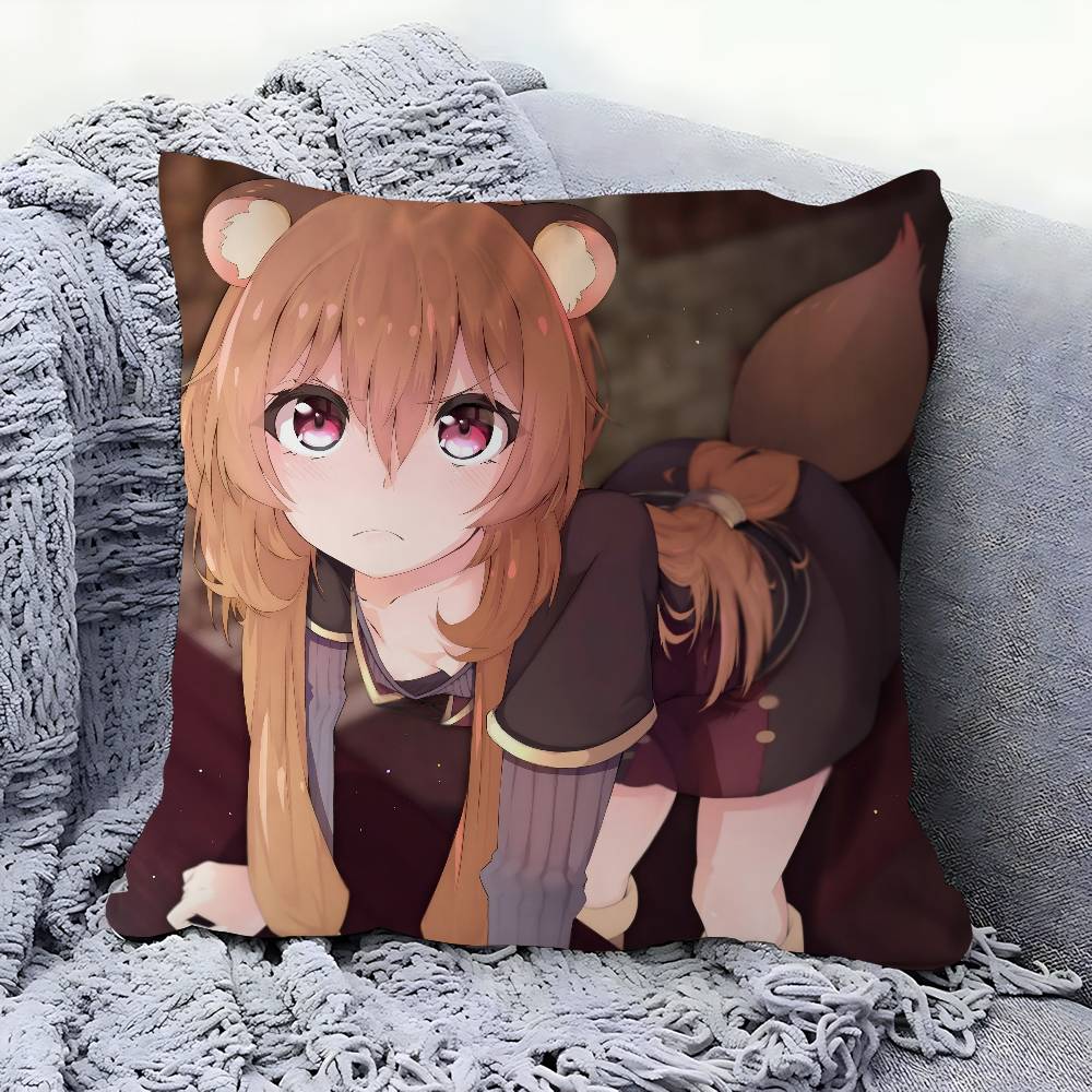 The Rising Of The Shield Hero Pillow Cover Design Cushion Cover Decor Holiday Decorati
