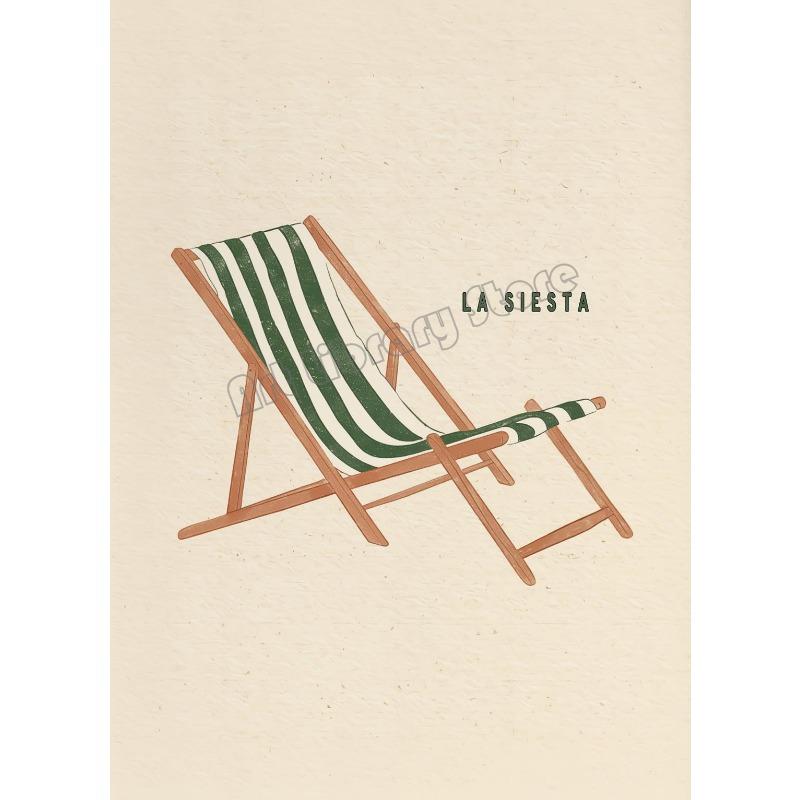 Retro Minimalist Beach Figure Swimming Surfing Poster Canvas Painting Wall Art Pictures Home Beach House Bathroom Decor