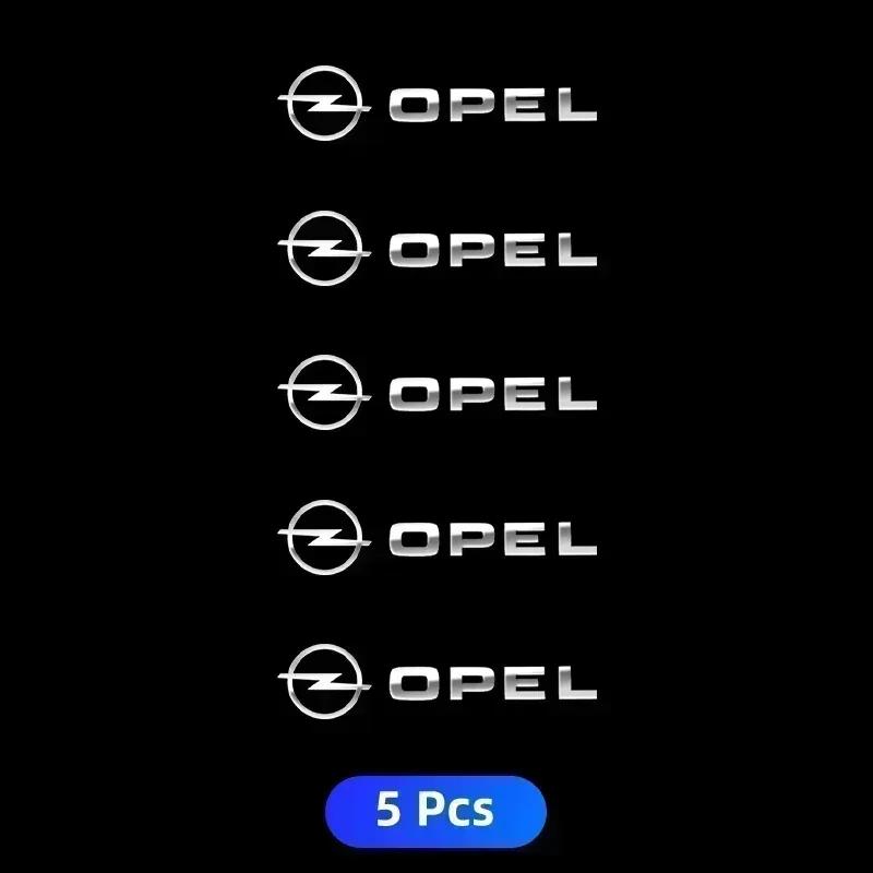 2/5/10pcs Car Logo 3D Metal Stickers Decorative Accessories For Opel OPC Astra Insignia Mokka Zafira Corsa Vectra C D Antara Car FG8