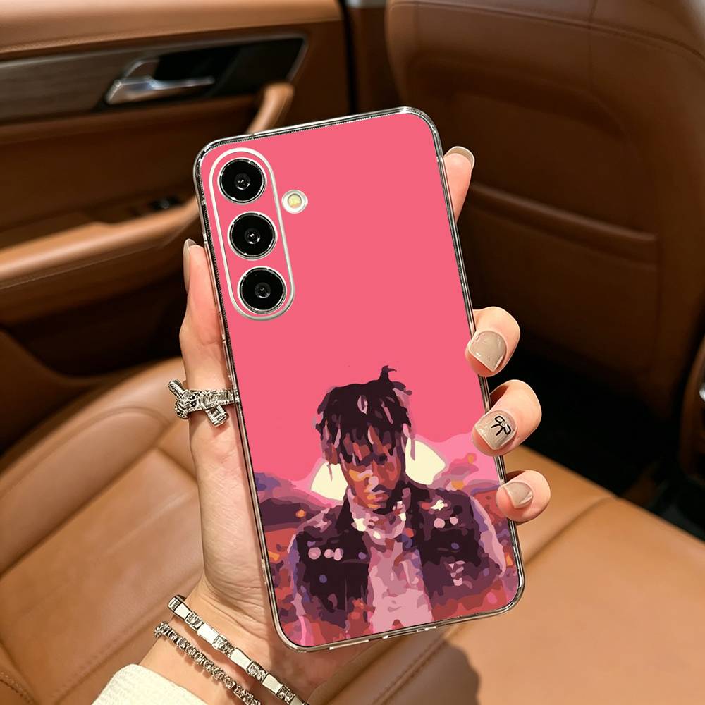 Dark Hip Hop 999 J-Juice -W-Wrld Clear Soft Silicone Phone Case for Samsung Galaxy A71, A70, A52, A51, A40, A30