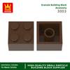 Non-Toxic 77Pcs/Lot 3003 2X2 High 4-Hole Building Blocks Moc Color Parts Compatible With Bricks Diy Children Toy Assembly Gift Box