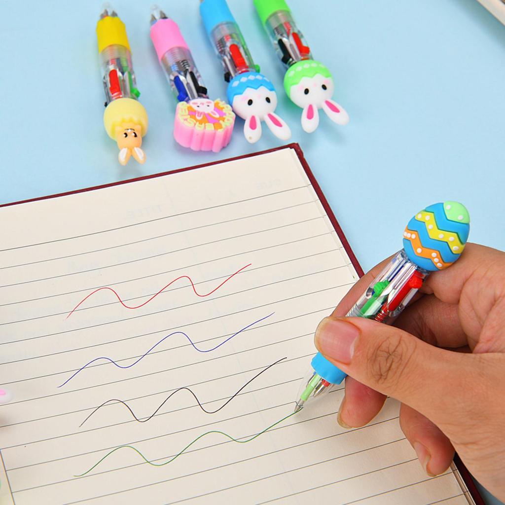 20Pcs Easter Mini Gel Ink Pens Multicolor Holiday Note Taking Supplies for Students Sketching Journaling Crafting Party Favors