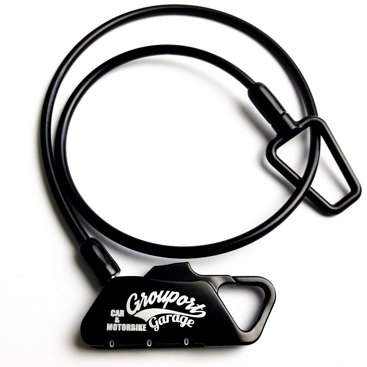 

Grouportgarage Helmet Wire Dial Motorcycle Helmet Lock Lock, 4x500mm, Lock, (4x500mm, Black) чёрный