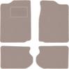 Beige Velour Floor Mats For: Suzuki Vitara I Off-road (1988-1997)