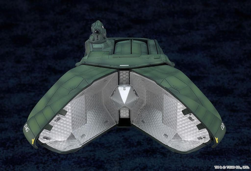MODEROID Godzilla VS Biollante Super X2 assembly plastic model non-scale