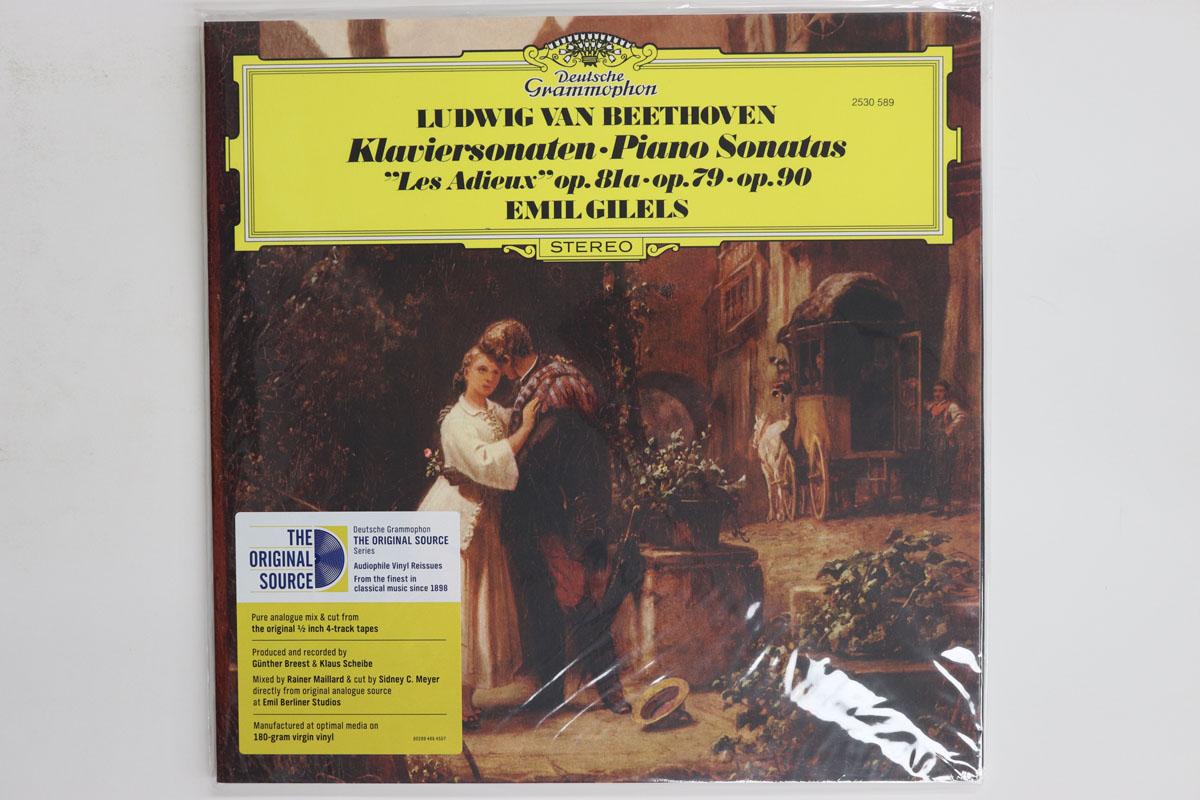 

LP Record EMIL GILELS Beethoven Klaviersonaten Piano Sona 4864507 DEUTSCHE GRAMMO 2023 Europe Classical Used