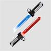 Double Edged Retractable LED Plastic Lightsaber,  Sword, Role-playing Weapon, L Sword Toy