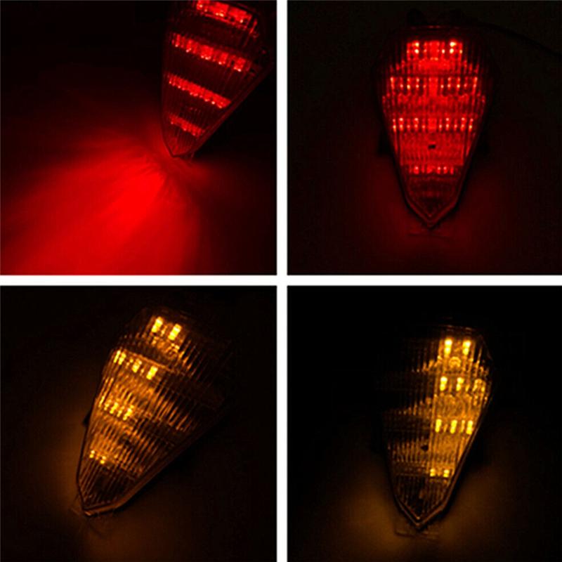 

Stop Sign Light Tail Light LED Light Motorcycle Rear Light Integrated Turn Signal For Yamaha YZF R6 2008-2016-M53K