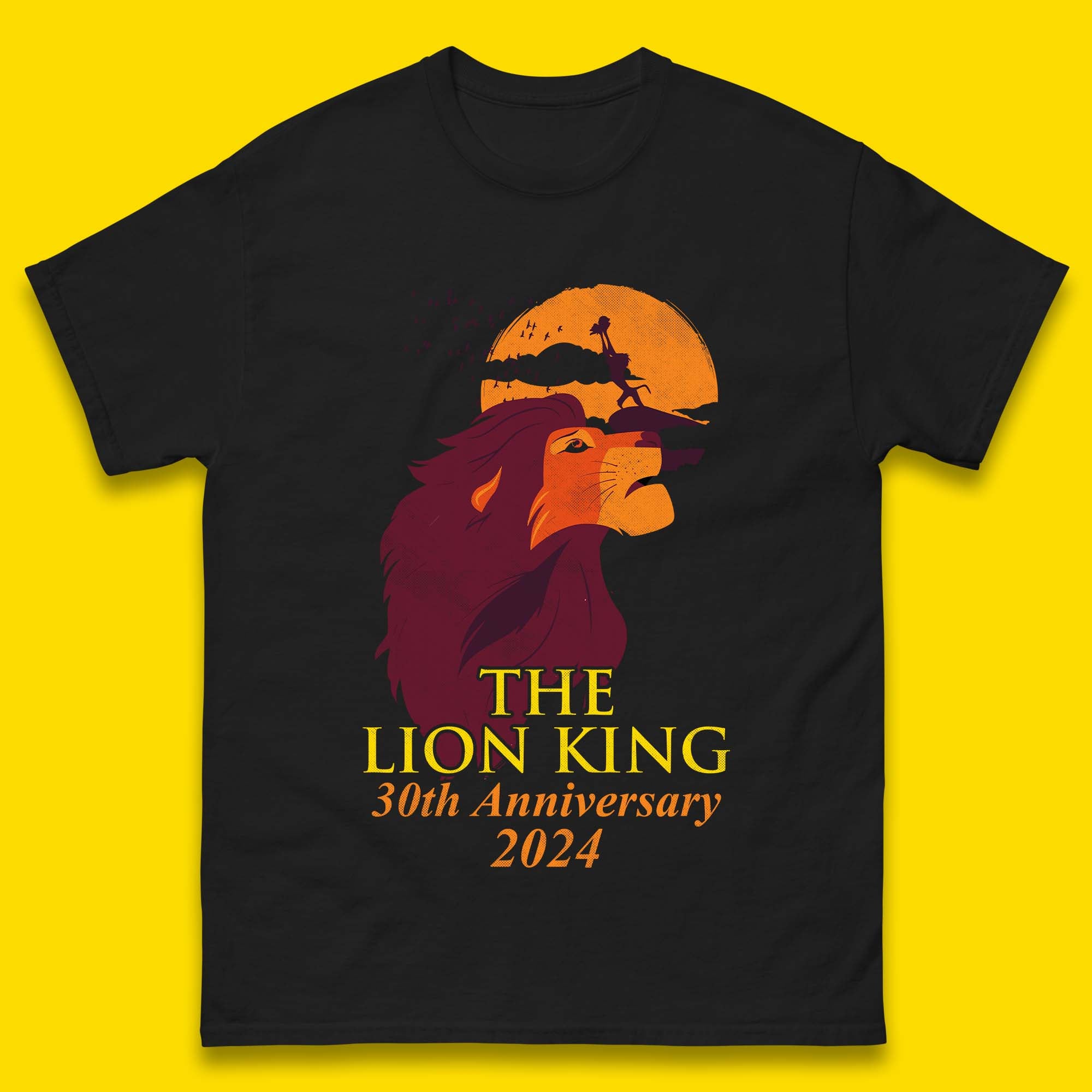 The Lion King 30th Anniversary 2024 Mens T-Shirt Womens Tops Tees 2XL