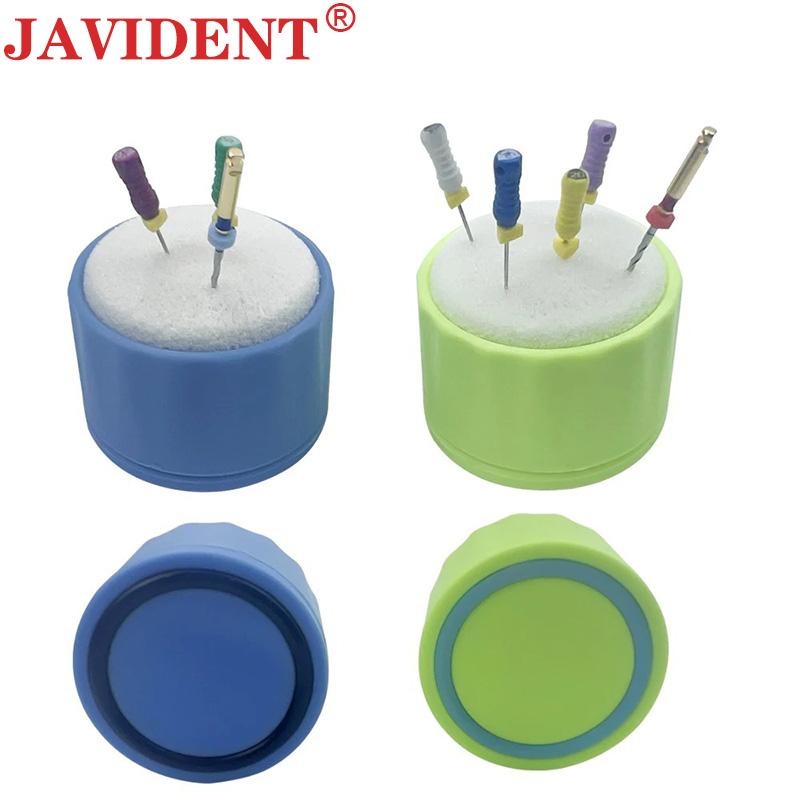 Dental Canal File Cleaning Table Foam File Drill Block Bracket Pulp File Cleaning Box Sponge Dental Laboratory Products