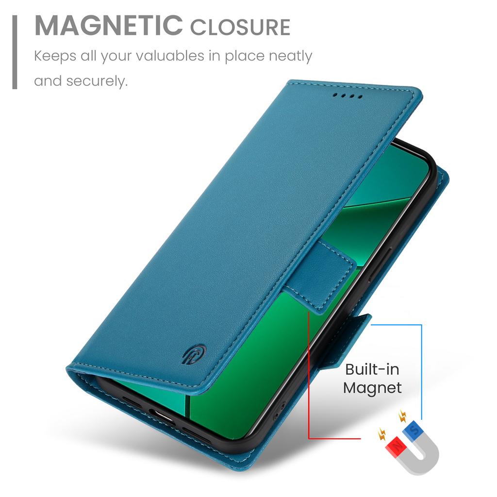 For Realme 14 Pro+ 5G Stand Case PU Leather Wallet Phone Cover