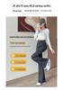High-Waist Shark Micro-Flare Yogahose für Damen - Schlankmachende, Po-Hebende Sportbekleidung für Frühjahr/Herbst 2026
