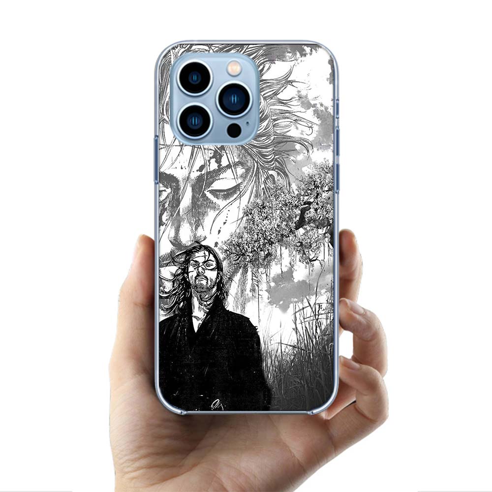 Manga Vagabond Cases Phone Case For Iphone 17E 16E 17 Air 16 Pro Max 15 Pro 14 Plus 11 13 12 Mini Cover Cases Compatible with Su