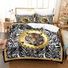 3D Digital Printing Kit Home Textile Quilt Cover Bed Sheet Bedding Three-Piece Set