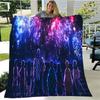 Moda Ghost Blade Stampa 3D Personaggio dei Fumetti Kamado Nezuko Sfondo Ragazza Regalo Coperta Letto Divano Coperta da Viaggio Campeggio