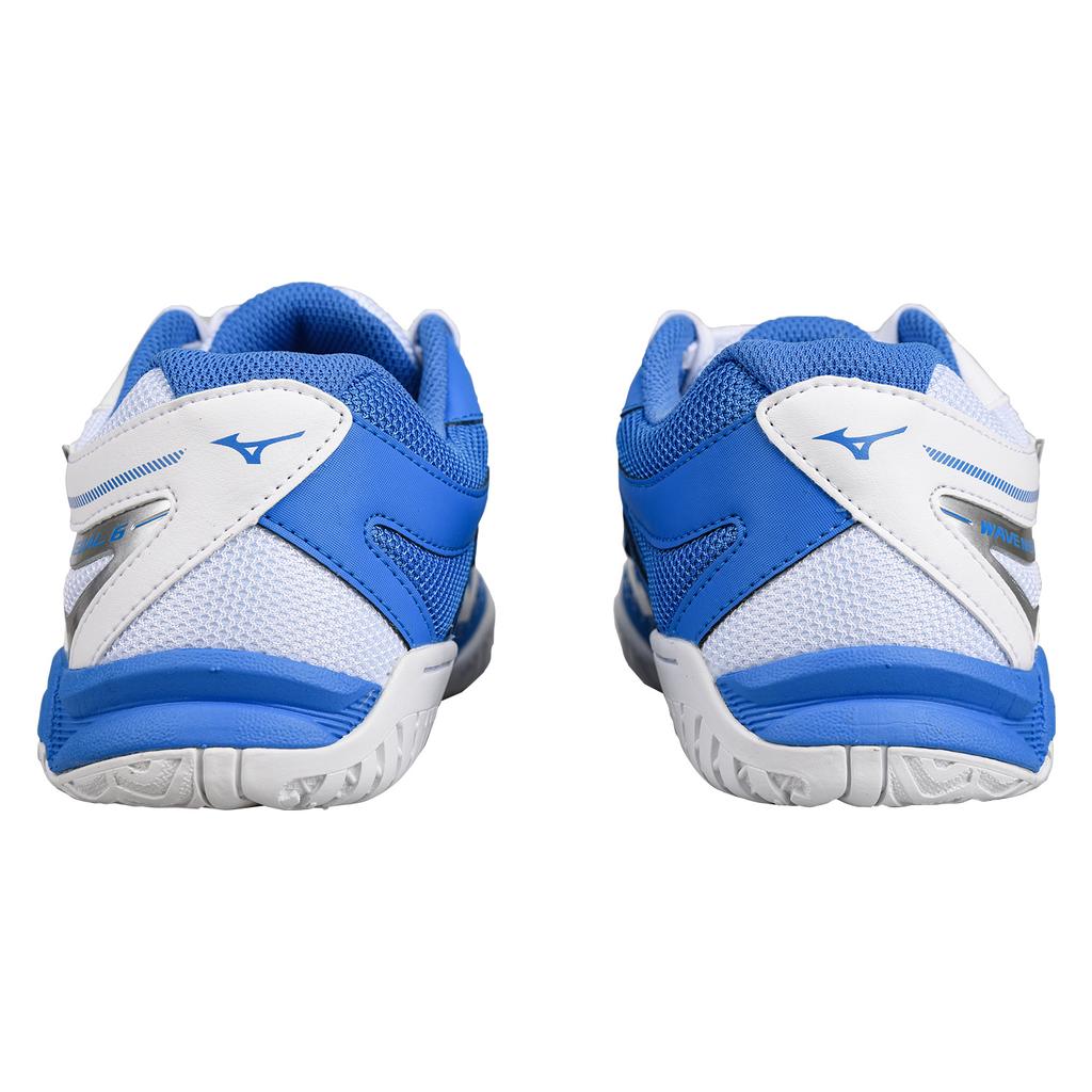 Mizuno Wave Medal 6 Fashion Versatile Shock Absorption Low Top Training Shoes Unisex sneaker Peacock-Blue 81GA191503