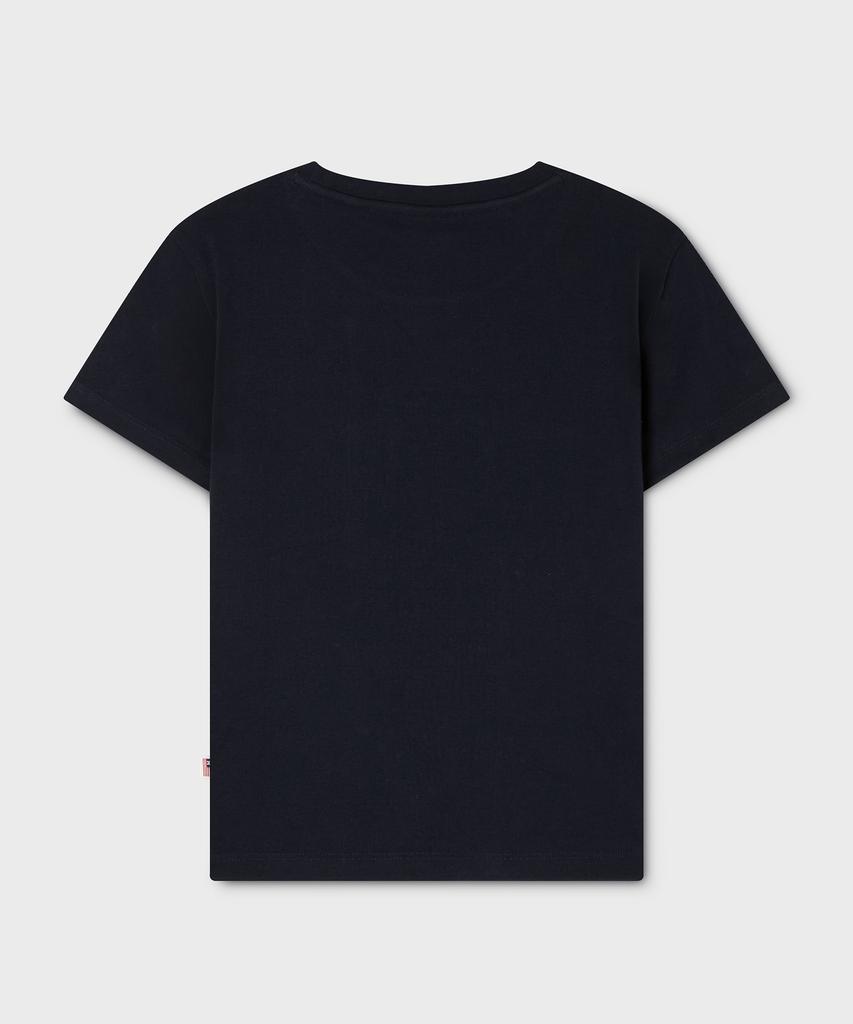 WHO.A.U Usa Embroidery Small Logo T-Shirt / Whrag2441F