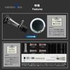 Heighten Custom Balancer Reel Stand 48mm for Shimano Daiwa Spinning Reel 7-12g Hook Keeper Line Stopper Black Gunmetal