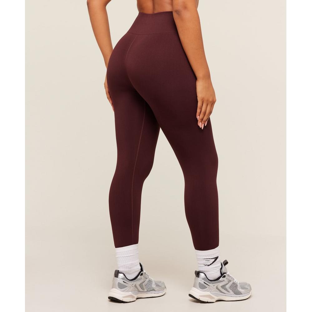 Gymshark Soft Sculpt Leggings Rich Maroon B2c7t Nbzq