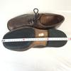 England Vintage KF Goodyear Pebbled Leather Plain Toe Dress Shoes 7 25.5cm Brown(USED)