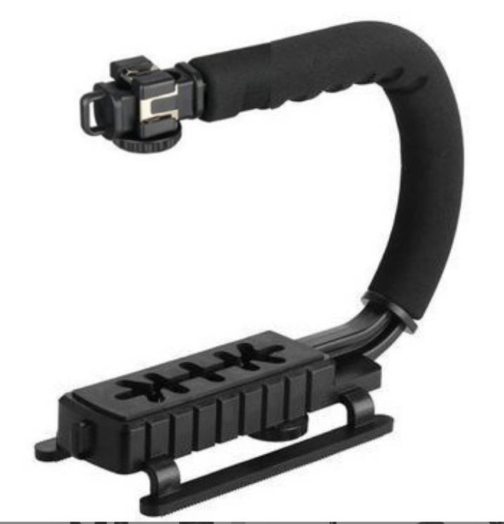 DSLR & Mobile Phone U-Type Hot Shoe Camera Stabilizer