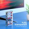 Transparent Magnetic Nano SIM Card Case SD TF Card Eject Pin Slots Protection Manager Display Acrylic Box