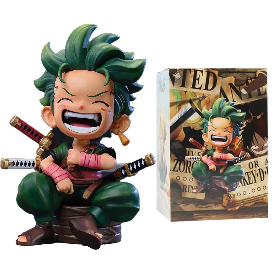 One Piece Anime Figure Doll Portgas D Ace Yamato Q Version Model Decor Peripheral Ornament Children Charm Birthday Gifts Toys