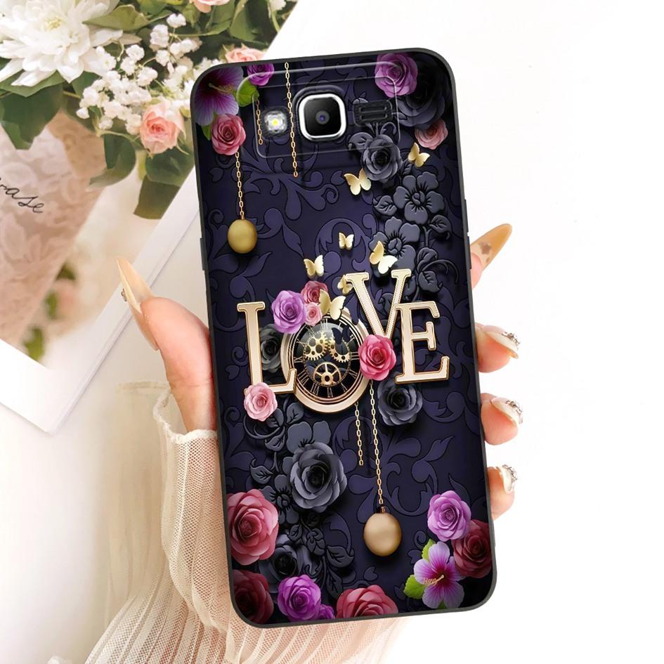 For Samsung Galaxy J2 Prime Case G532F J2 Ace G532G Cover Fashion Floral Soft Silicone Funda For Samsung J5 Prime On5 2016 Shell