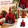 Christmas Plastic Hanging Ornaments, Assorted, Hat, Dog, Camera and Pointed House Shapes, Festive Holiday Tree Decorations