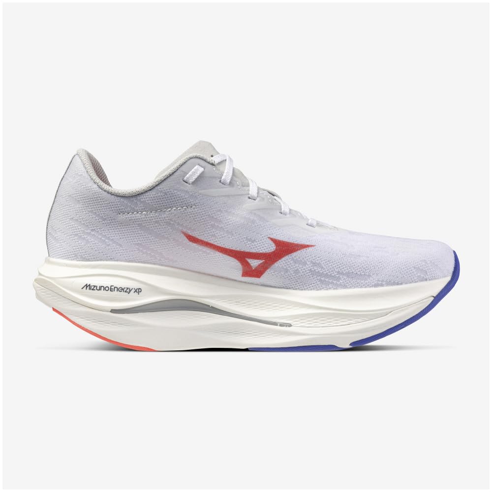 Mizuno Wave Rebellion Flash 3 Running Size 2E Shoes, Women's, White/Pink/Silver, 24.5 cm,
