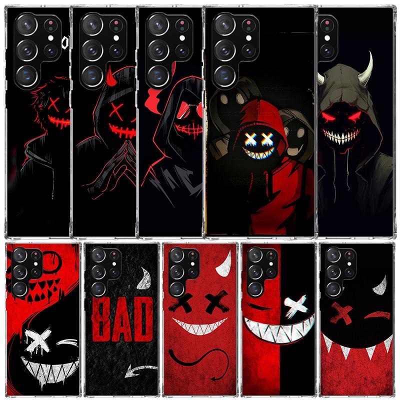 Devil Bad Boy Anime Phone Case For Samsung Galaxy S24 S25 Edge S26 Ultra S22 S23 Plus S21 + S20 FE Soft TPU Back Cover Galaxy S2