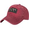 Yhvh Hebrew Name God Washed Cotton Baseball Cap Casual Adjustable Low Profile Dad Hat