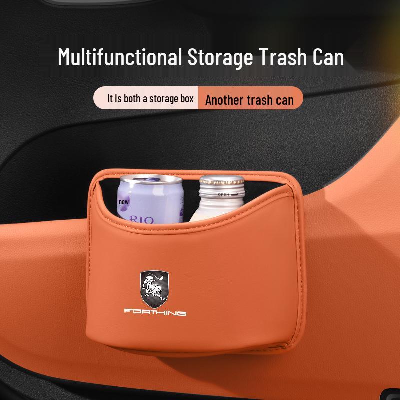 Fits Fengxingxinghai S7/V9/Lingzhi: Car Trash Can and Interior Storage Box