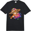 Adorable Tiger with Spring Flower Hat Comfort Colors Adult Heavyweight T-Shirt