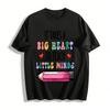 Es braucht ein großes Herz, um kleine Köpfe zu lehren T-Shirt Reines Baumwoll-T-Shirt