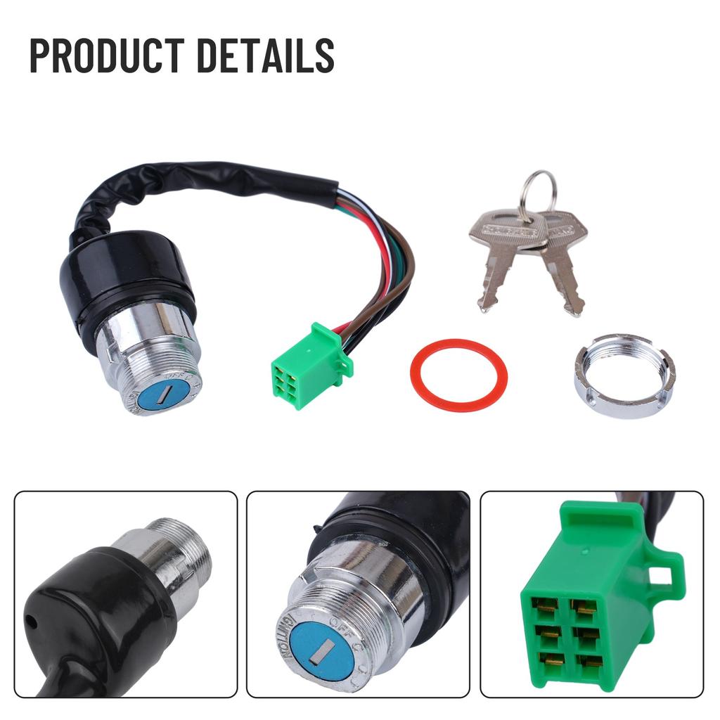 Ignition Switch Dirt Bike Accessories Lock Keys Set