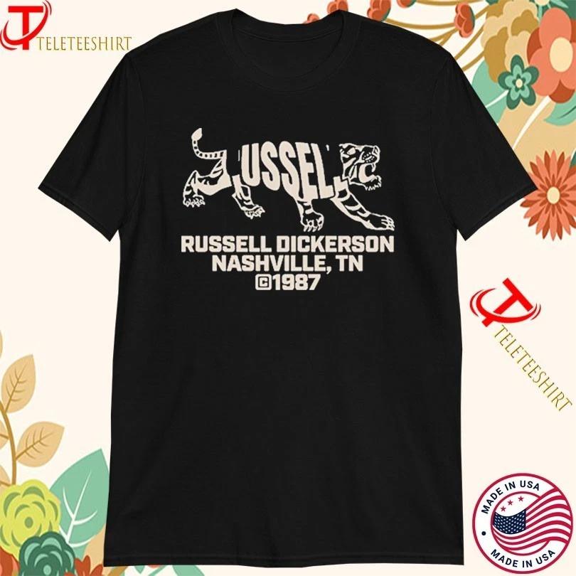 Russell Dickerson Nashville TN Est. 1987 Panther T shirts 2XL