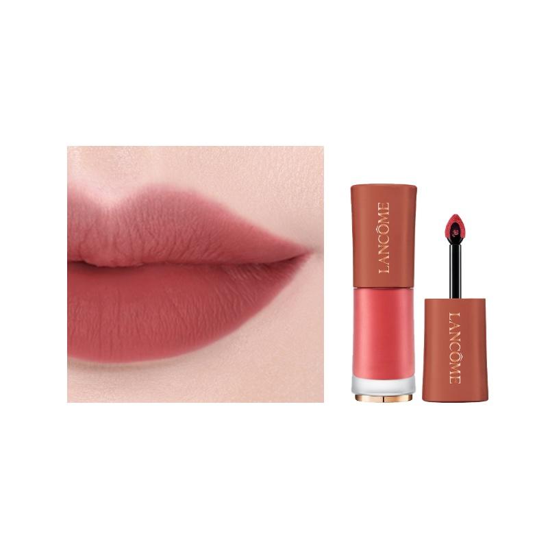 Блеск для губ Lancôme/блеск для губ/глазурь для губ Jingchun Мягкий нюдовый Отбеливающая помада Мягкий матовый Стойкий Цветной Увлажняющий 313# Голый тюльпан Без подарочной коробки золотой