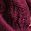 Women Thicken Knitted Hat Flower Crochet Bucket Hat for Elderly Women Winter Warm Fisherman Hat for Outdoor Activities