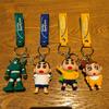 Creative and Cute Cartoon Fashion Toy Crayon Shinchan Keychain Bag Car Keychain Gift Kawaii Cute Personalized Gifts Y2k Fashion