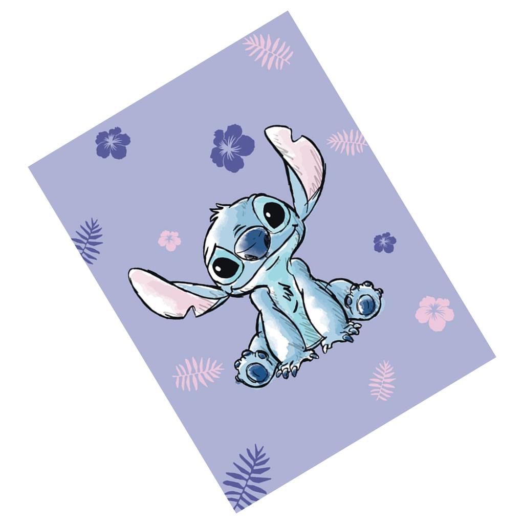 Lilo & Stitch Koc ściegowy z polaru